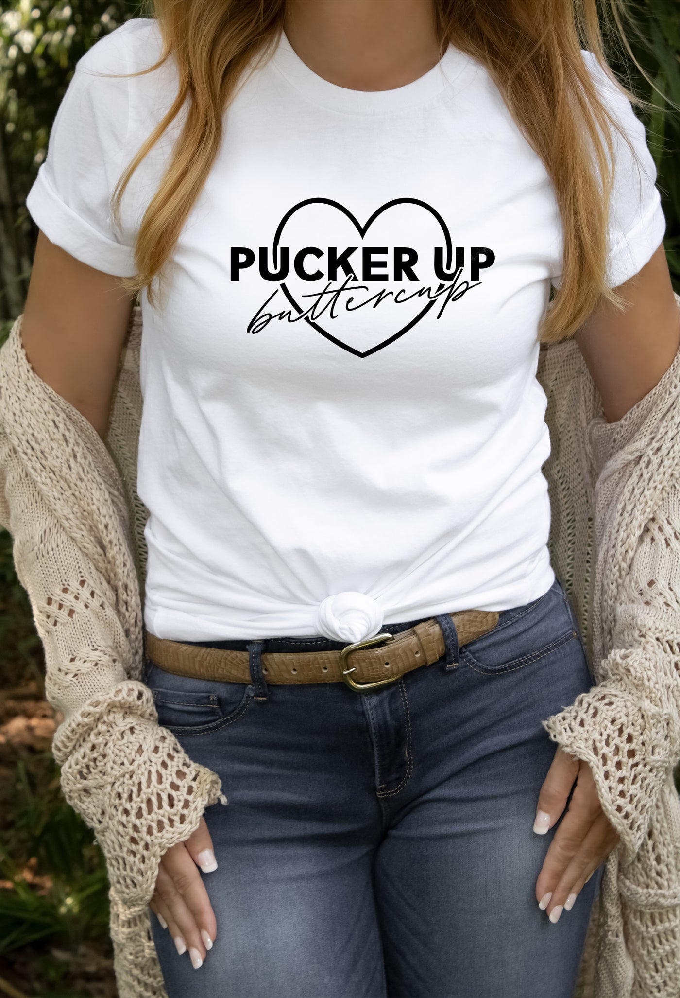 Pucker Up Buttercup Tee