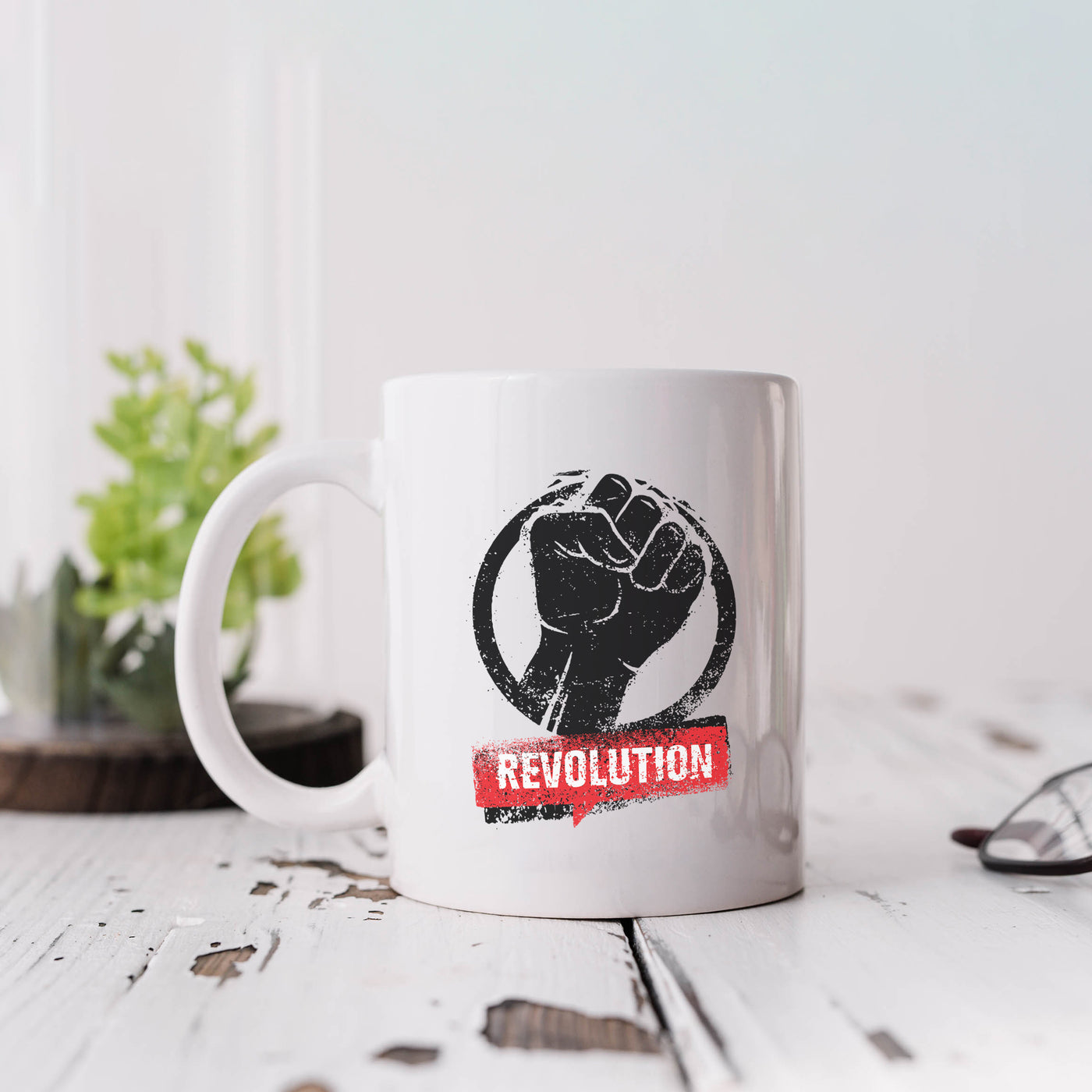 Revolution 11oz White Mug