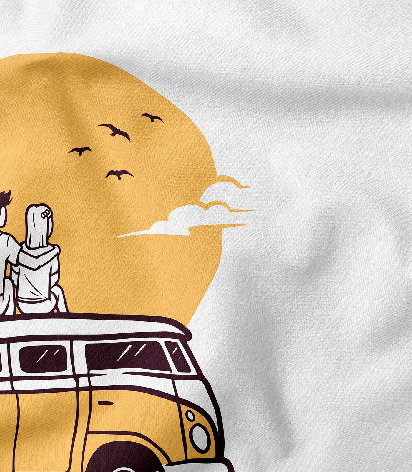 Romantic On The Car Tee