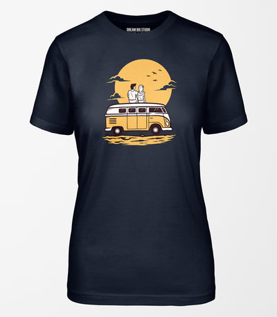 Romantic On The Car Tee