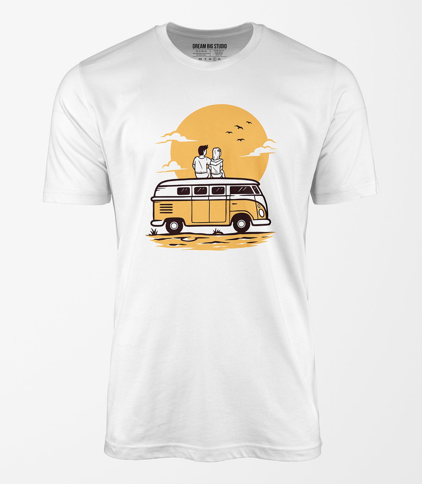 Romantic On The Car Tee