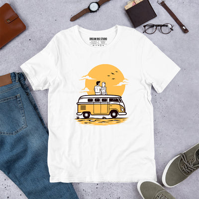 Romantic On The Car Tee