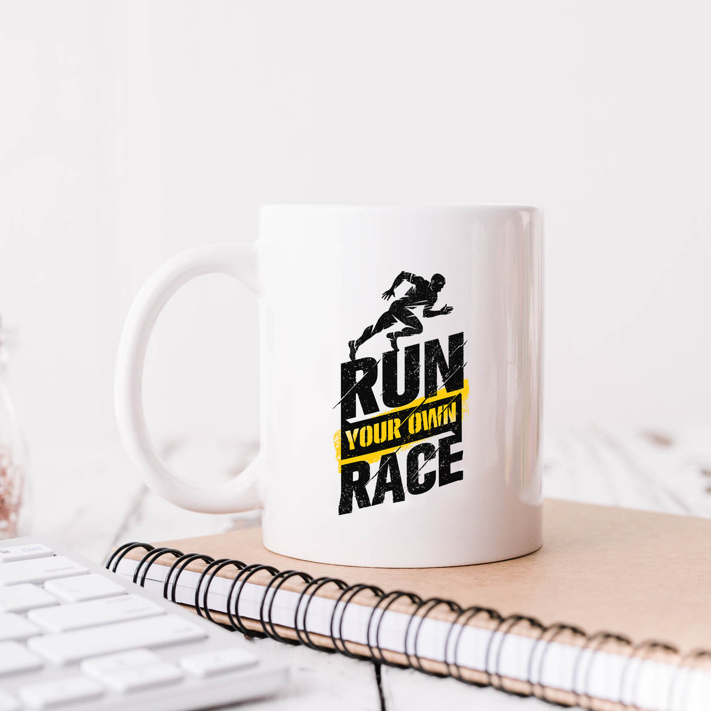 Run Your Own Race Ceramic Mug 11oz