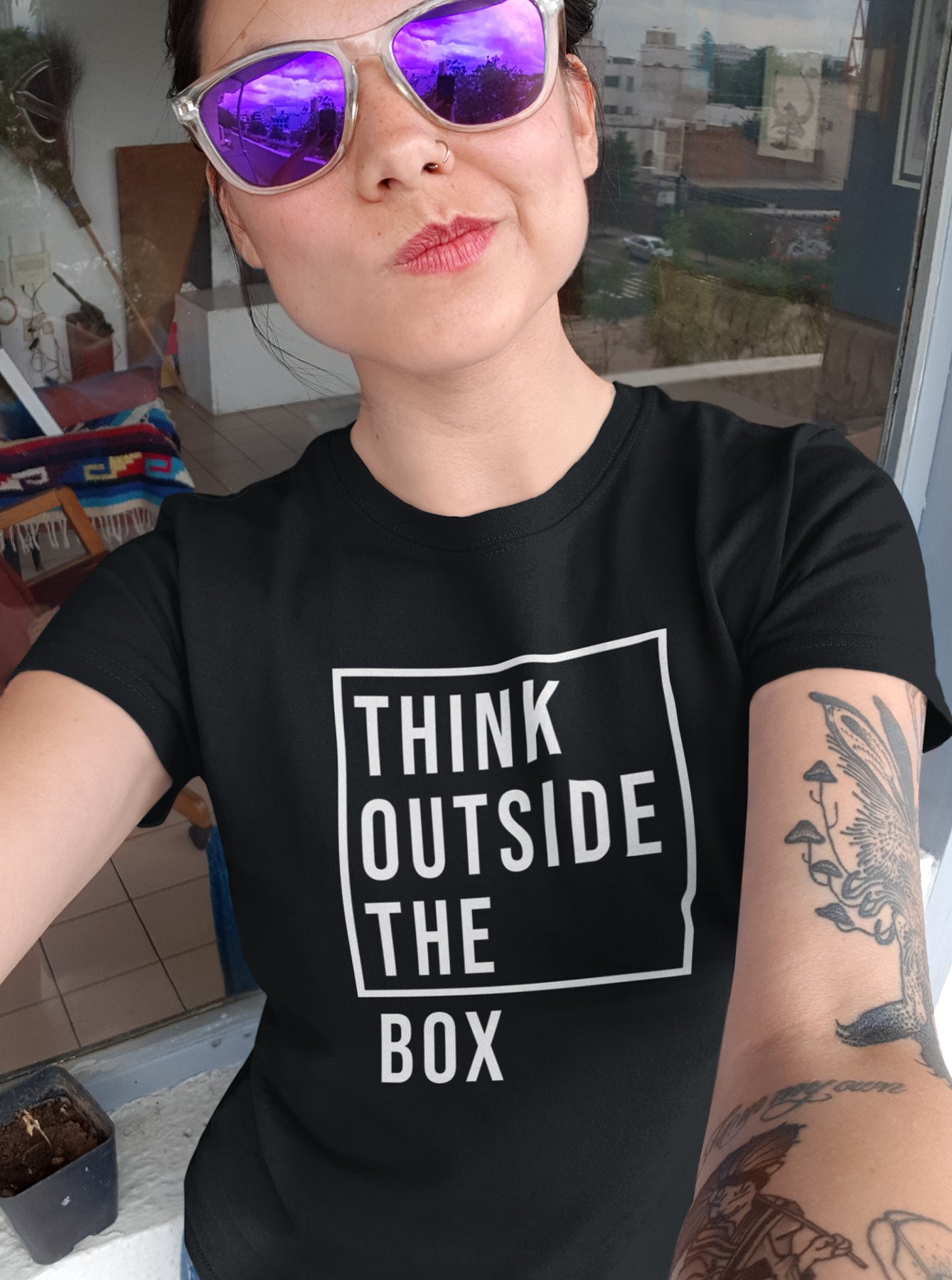 Think Outside The Box Tee