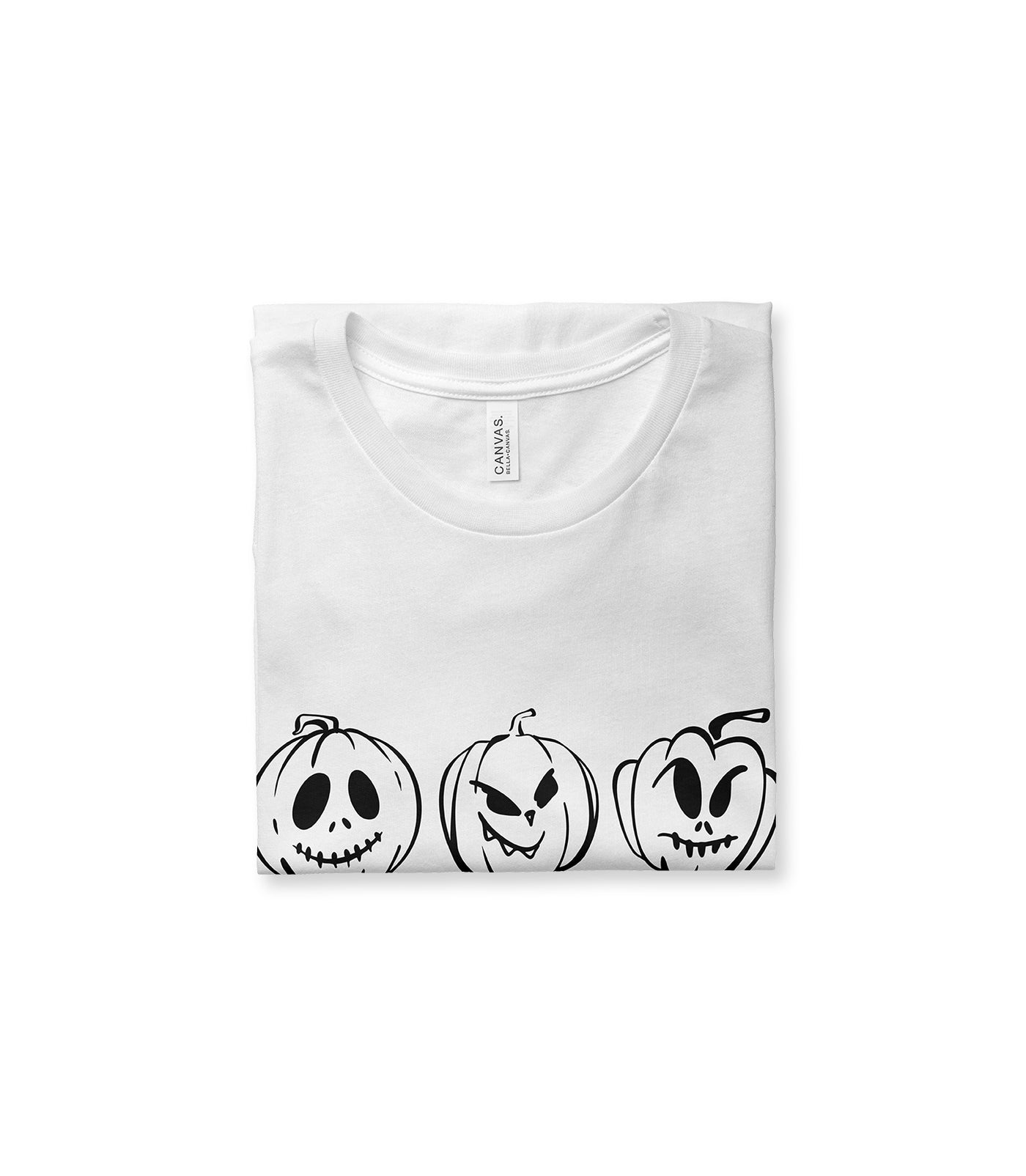 Three Pumpkins For Halloween Tee