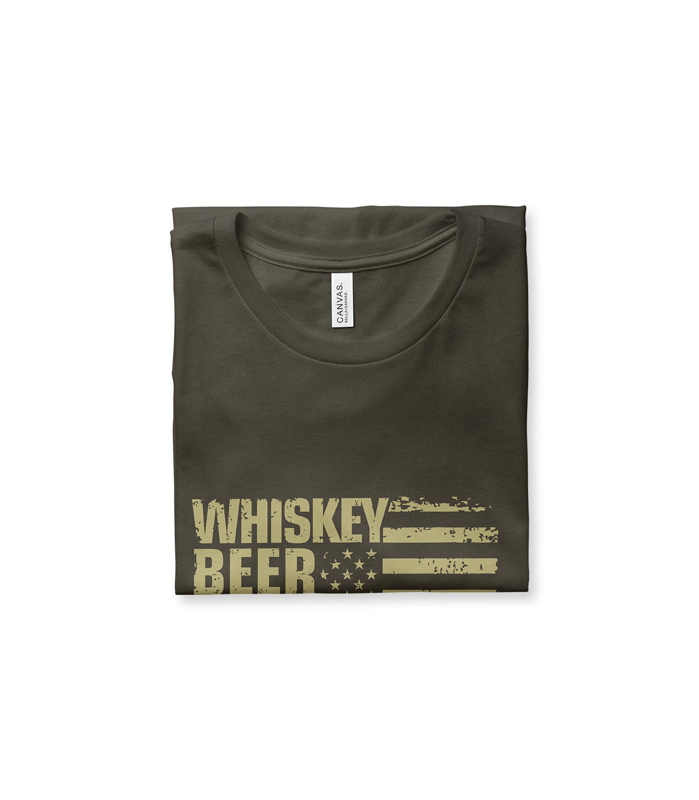 Whiskey Beer Guns Freedom Tee