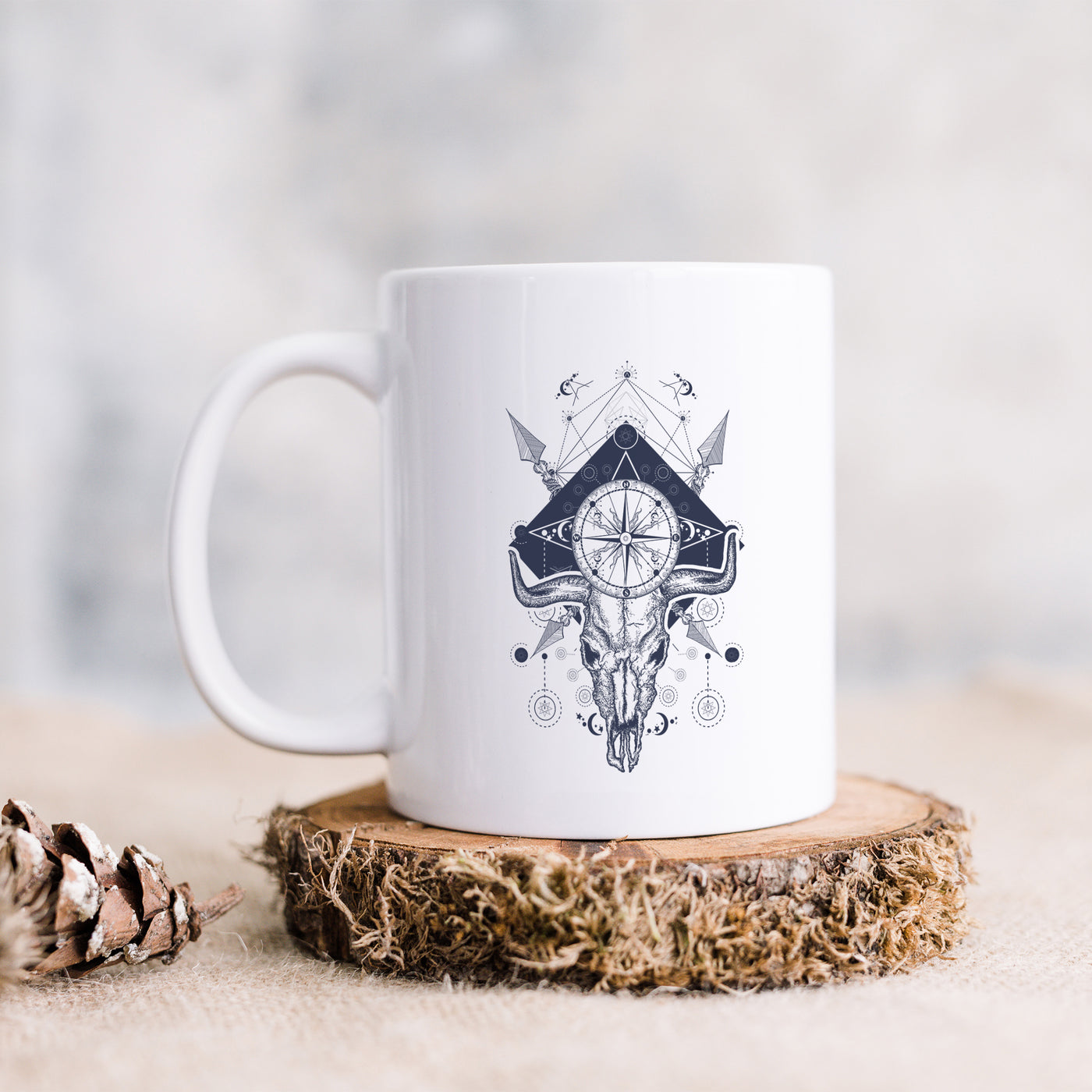 Wild West 11oz White Mug