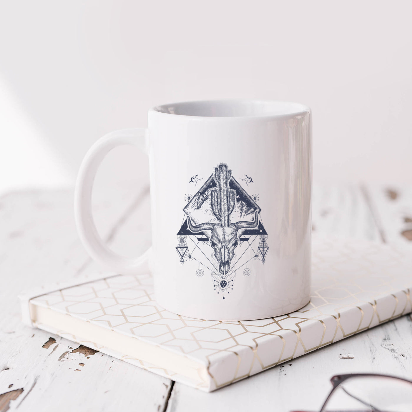 Wild West V2 11oz White Mug