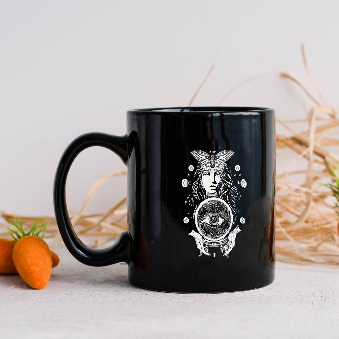 Witch 11oz Black Mug