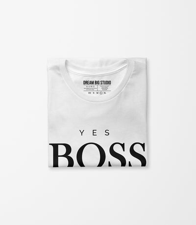 Yes Boss Tee