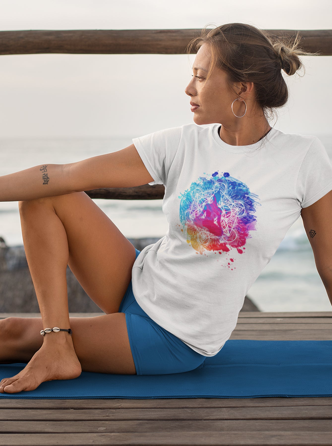 Yoga Buddha Tee