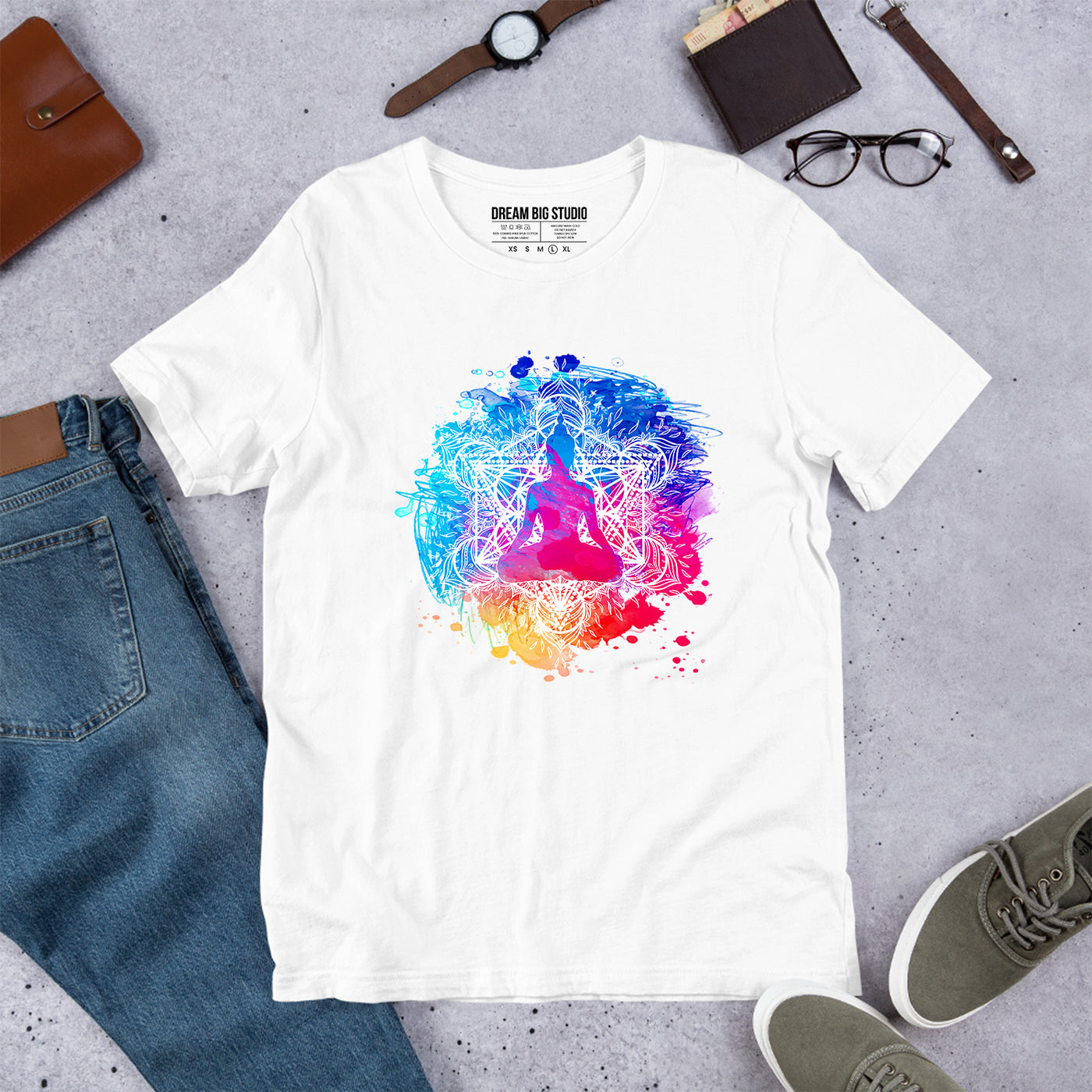 Yoga Buddha Tee