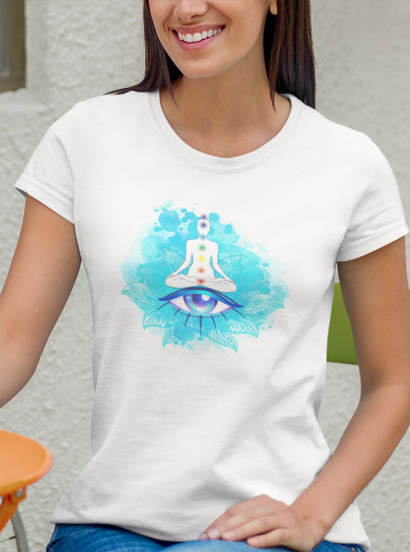 Yoga Chakras Tee