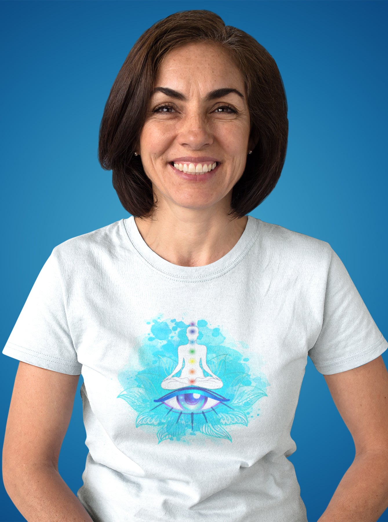 Yoga Chakras Tee