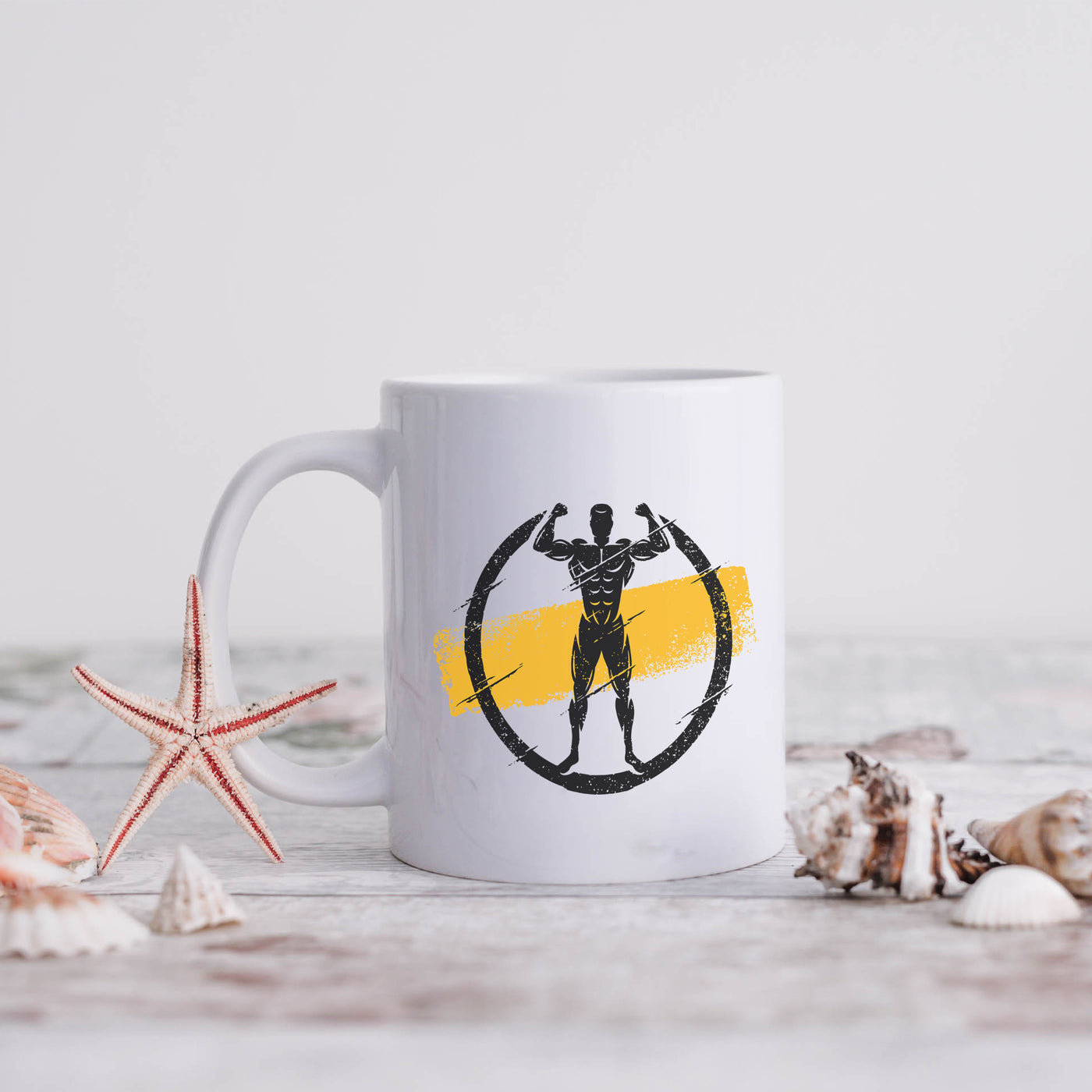 You Earn Your Body 11oz White Mug