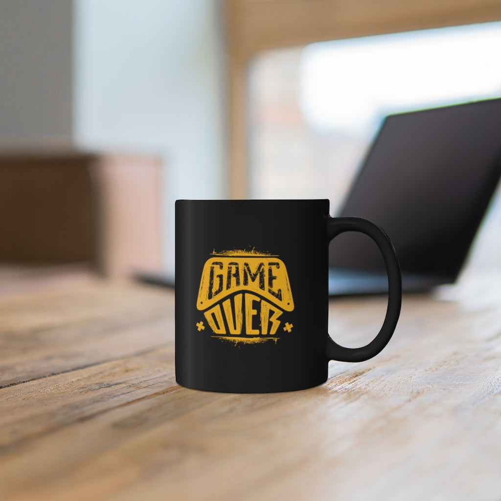 Game Over 11oz Black Mug