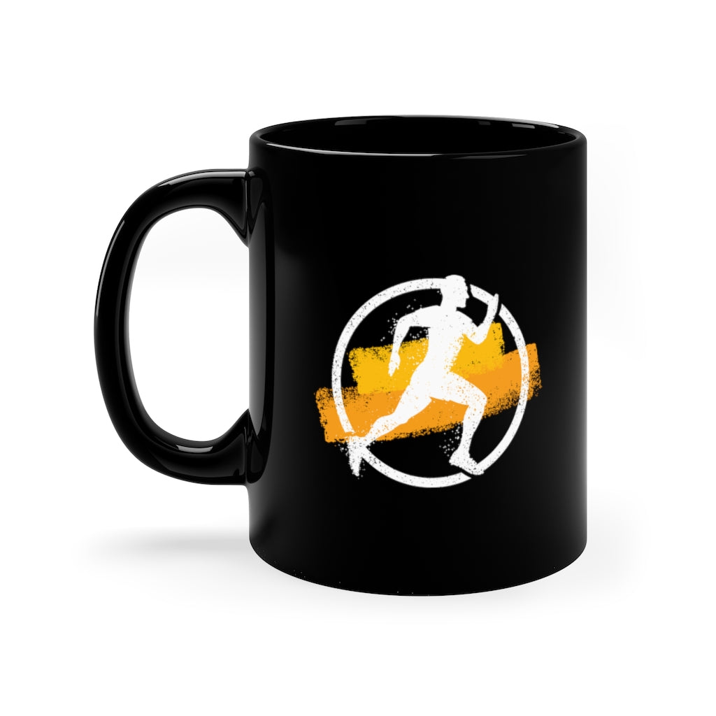 Born To Run 11oz Black Mug