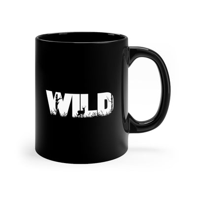 The Wild Nature 11oz Black Mug