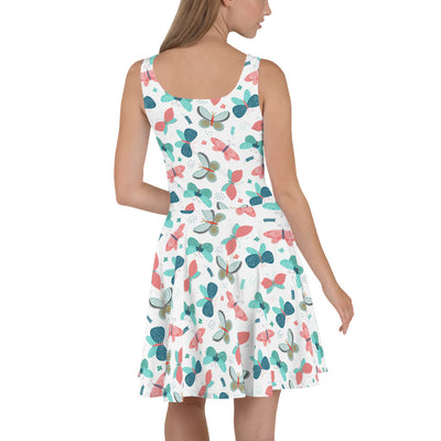 Butterflies Skater Dress