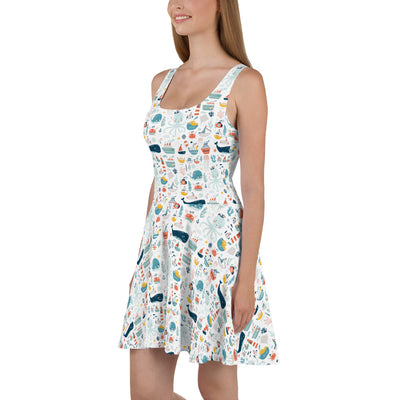 Sea World Skater Dress