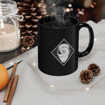 Mindfulness 11oz Black Mug