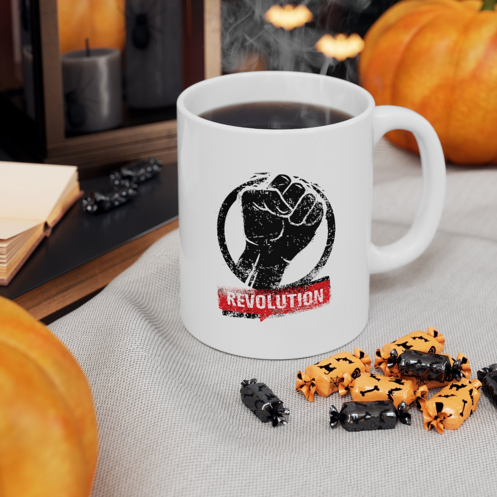 Revolution 11oz White Mug