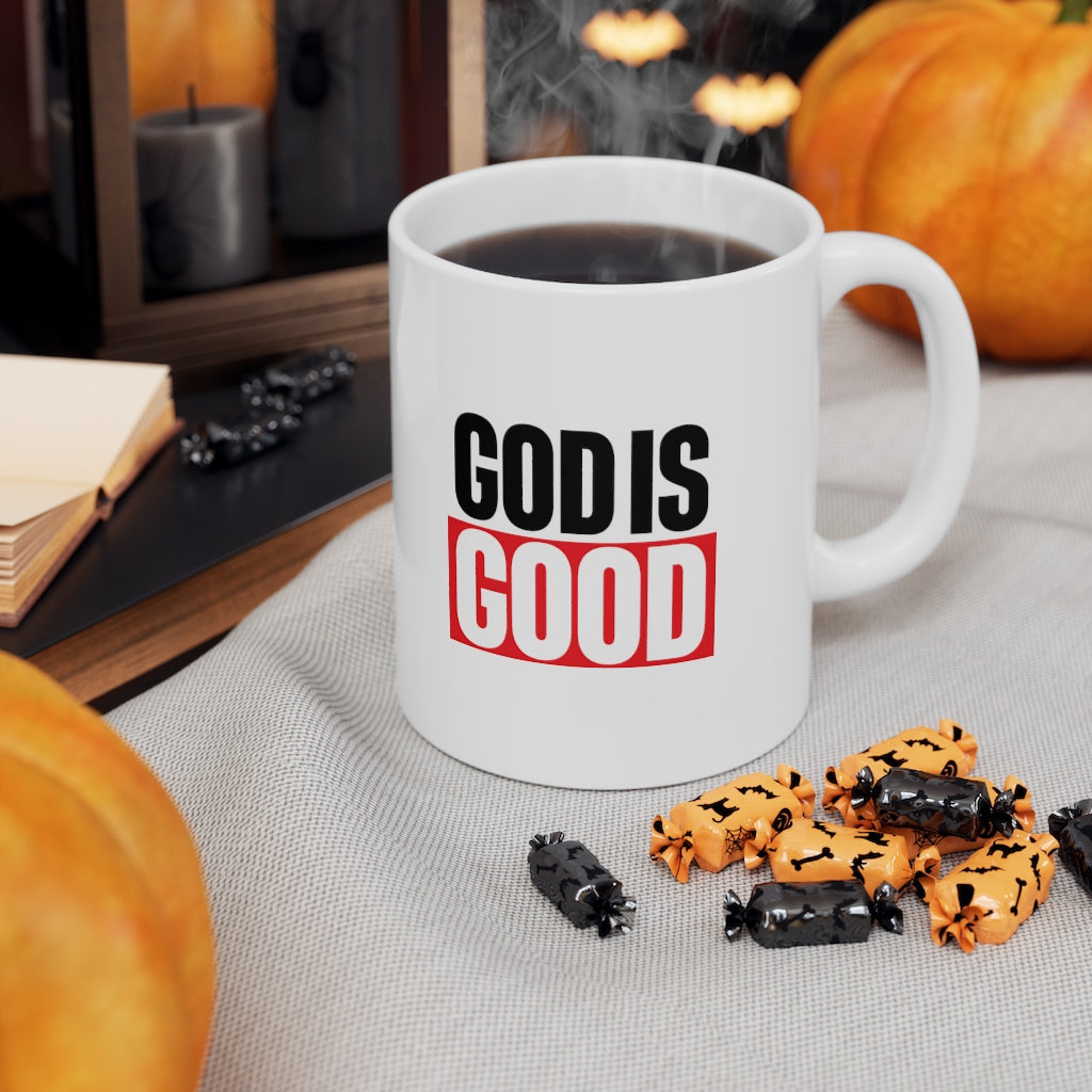 God is Good 11oz White Mug