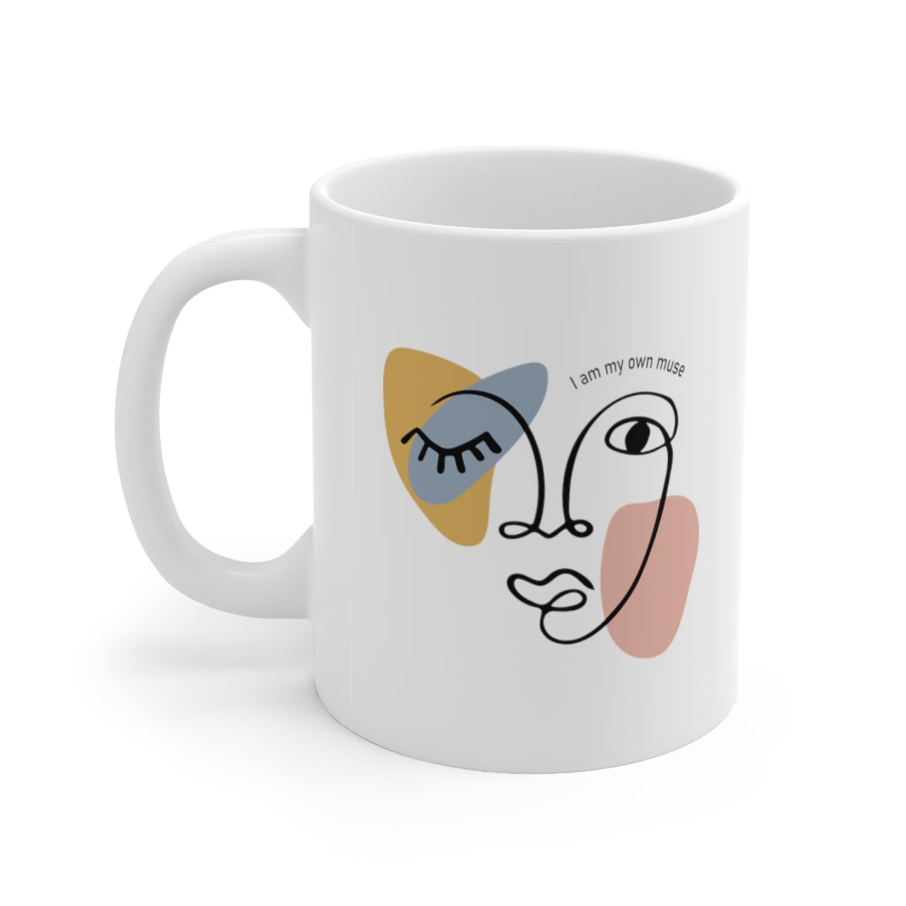 I am My Own Muse 11oz White Mug