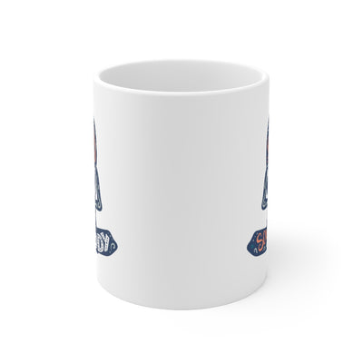 A Sound Mind In A Sound Body 11oz White Mug