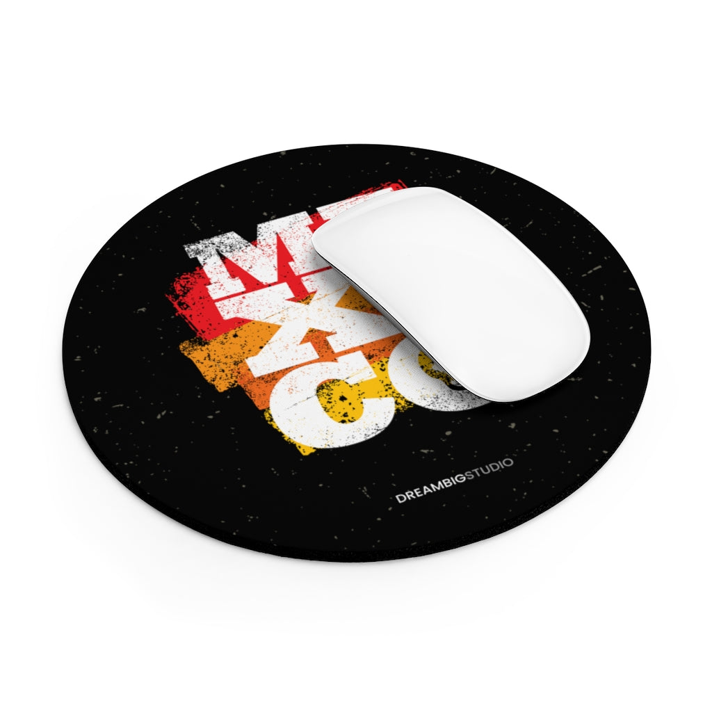 Mexico (Black) Mousepad