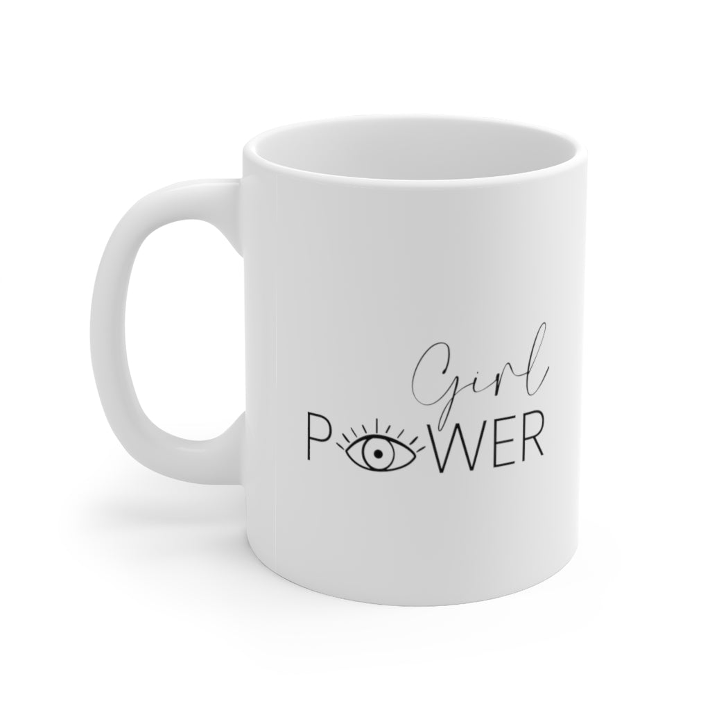 Girl Power V1  11oz White Mug