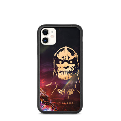 Thanos Face Biodegradable iPhone Case