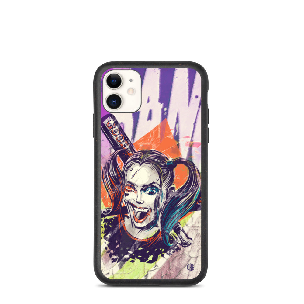 Harley Quinn Biodegradable iPhone Case