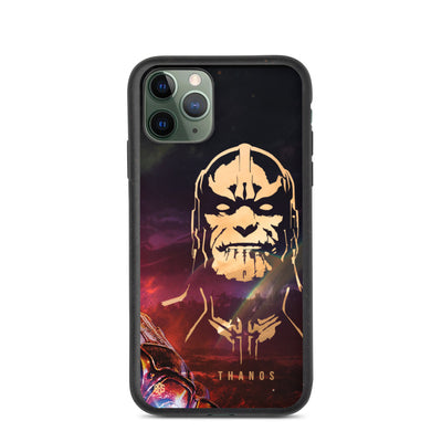 Thanos Face Biodegradable iPhone Case