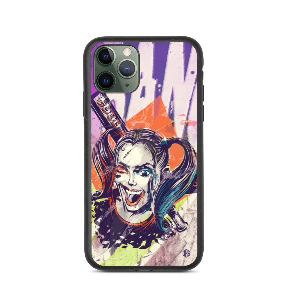 Harley Quinn Biodegradable iPhone Case