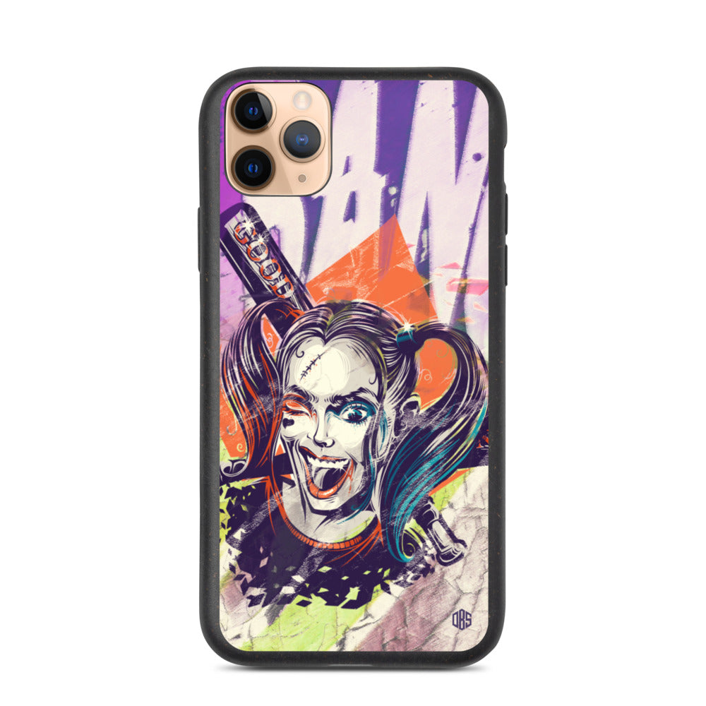 Harley Quinn Biodegradable iPhone Case