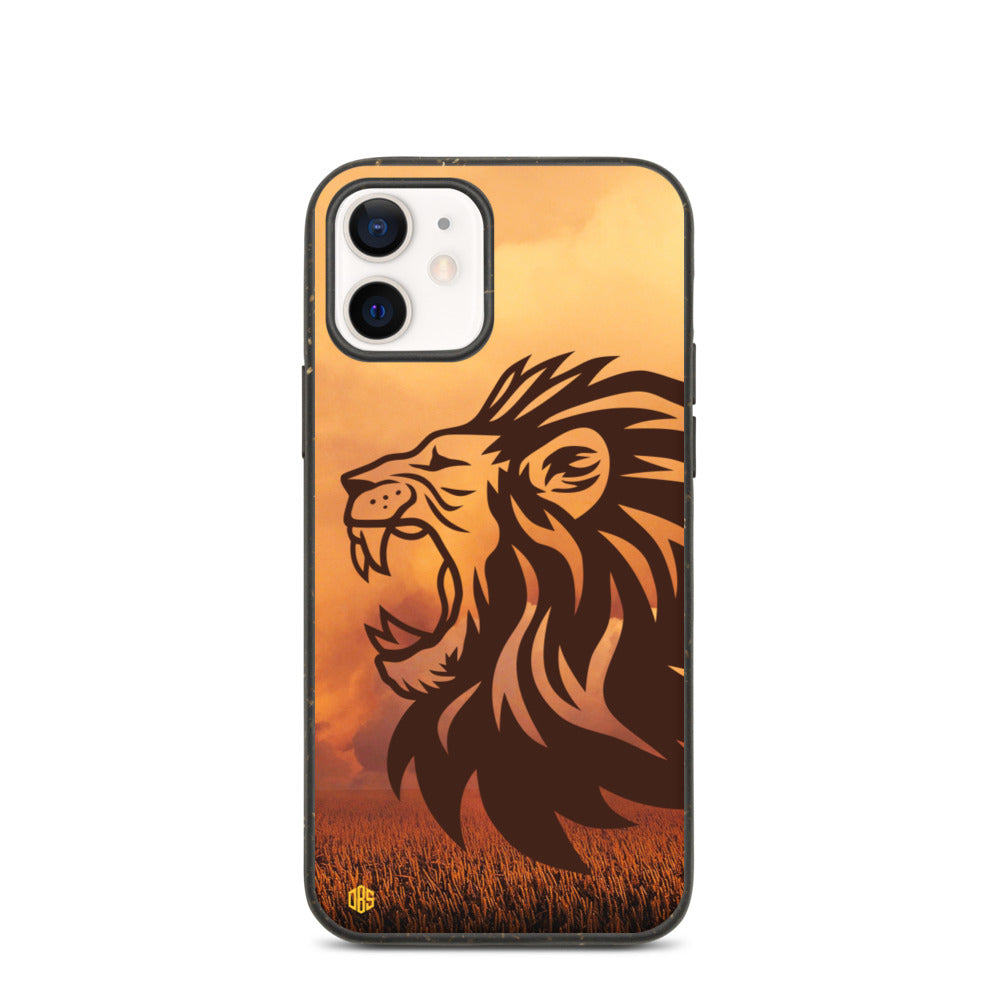 Lion Biodegradable iPhone Case