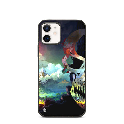 Skull Biodegradable iPhone Case