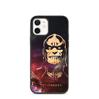 Thanos Face Biodegradable iPhone Case