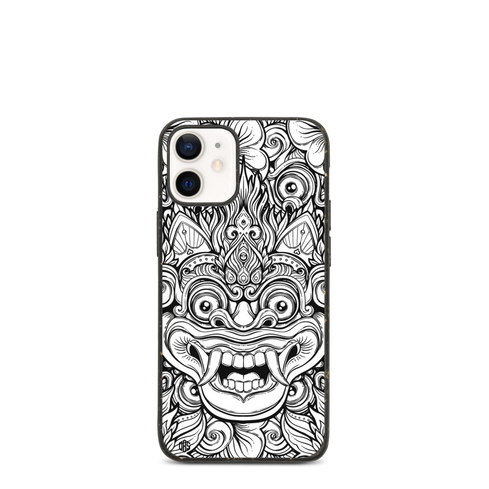 Bali Barong Mask Biodegradable iPhone Case