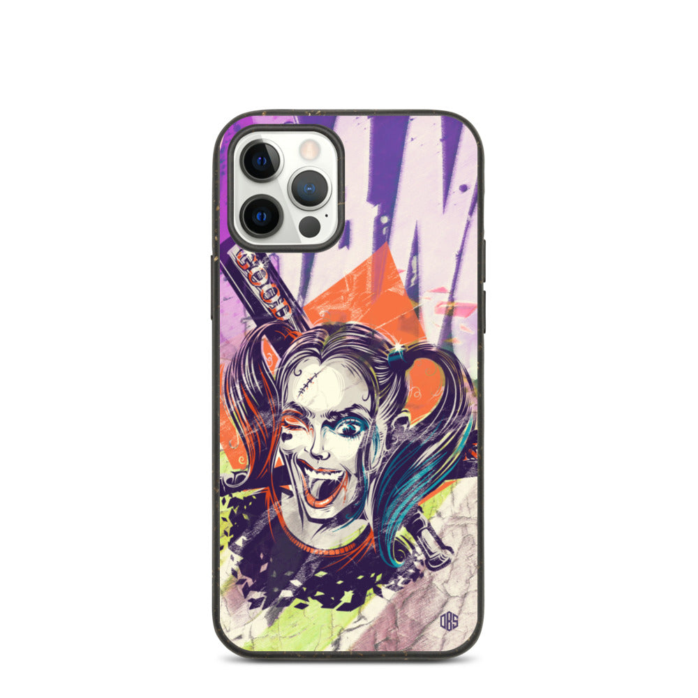 Harley Quinn Biodegradable iPhone Case