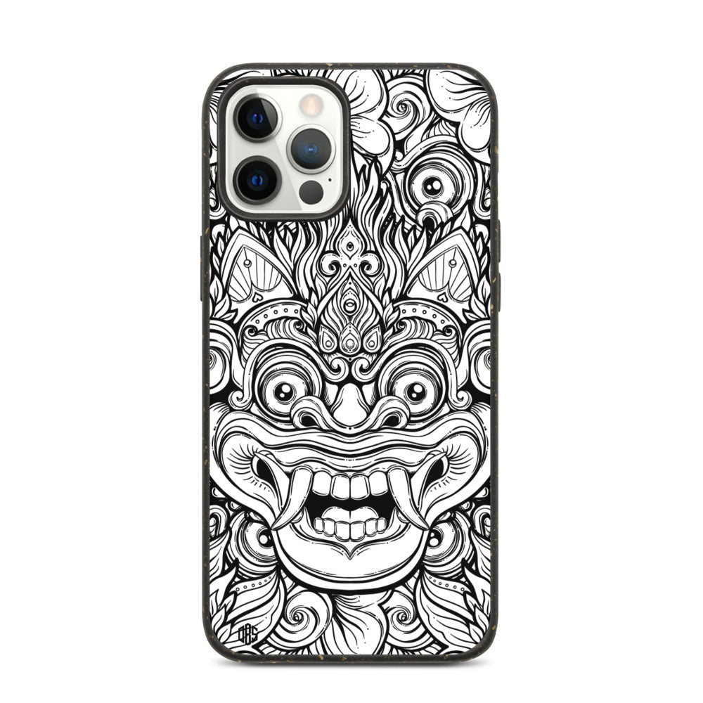 Bali Barong Mask Biodegradable iPhone Case