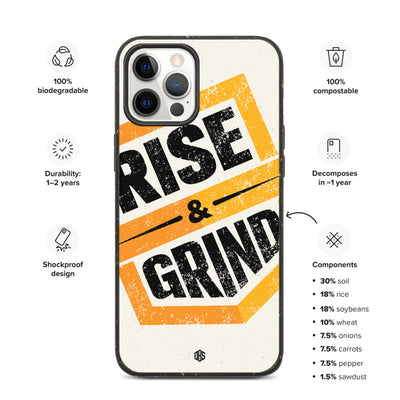 Rise and Grind iPhone Case