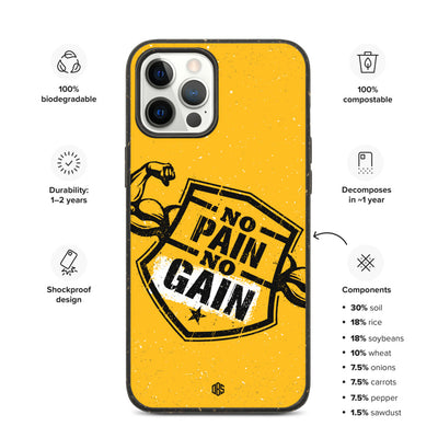 No Pain No Gain  iPhone Case