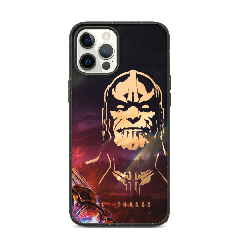 Thanos Face Biodegradable iPhone Case