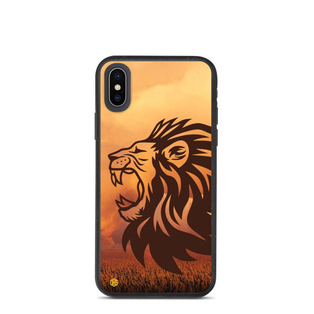 Lion Biodegradable iPhone Case