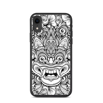 Bali Barong Mask Biodegradable iPhone Case