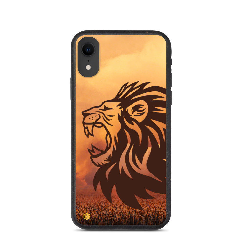 Lion Biodegradable iPhone Case