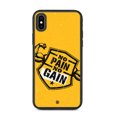 No Pain No Gain  iPhone Case