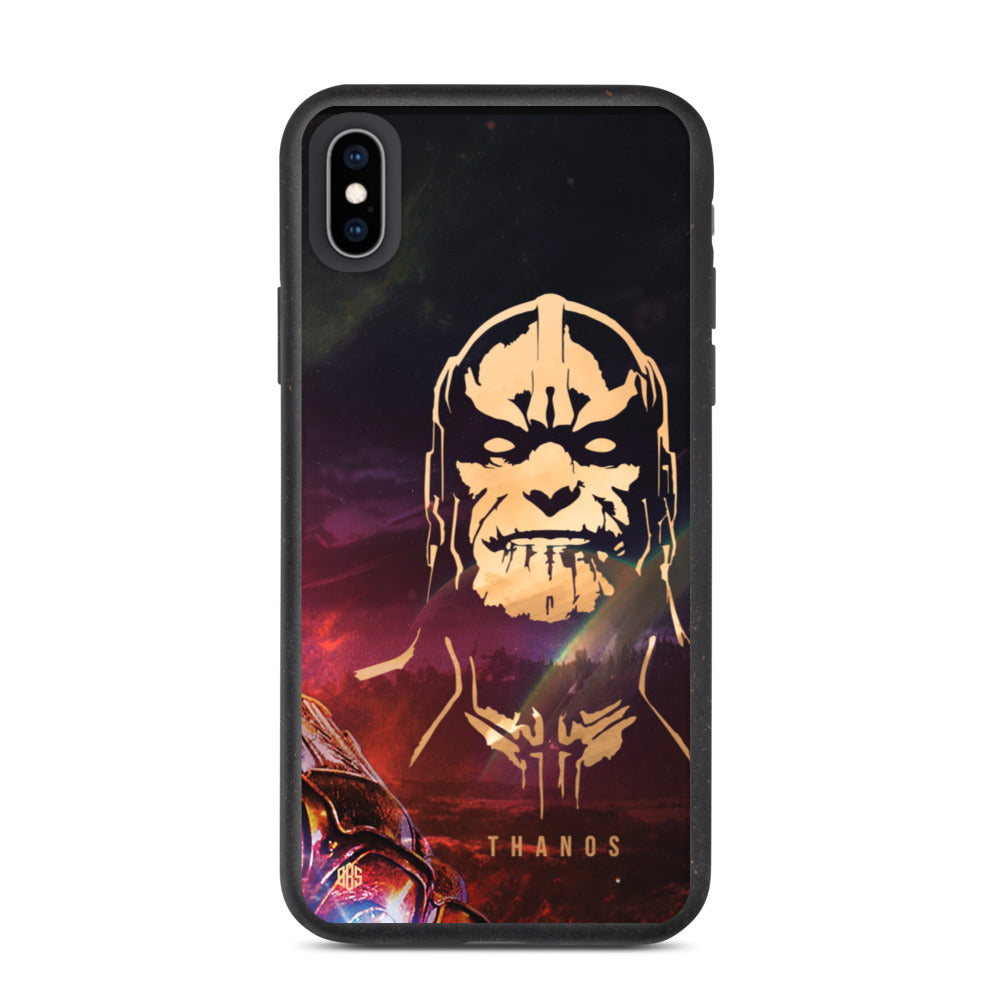 Thanos Face Biodegradable iPhone Case